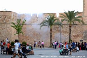 23 SANTA POLA CHATEAU FORT ET PLACE GLORIETA (63)
